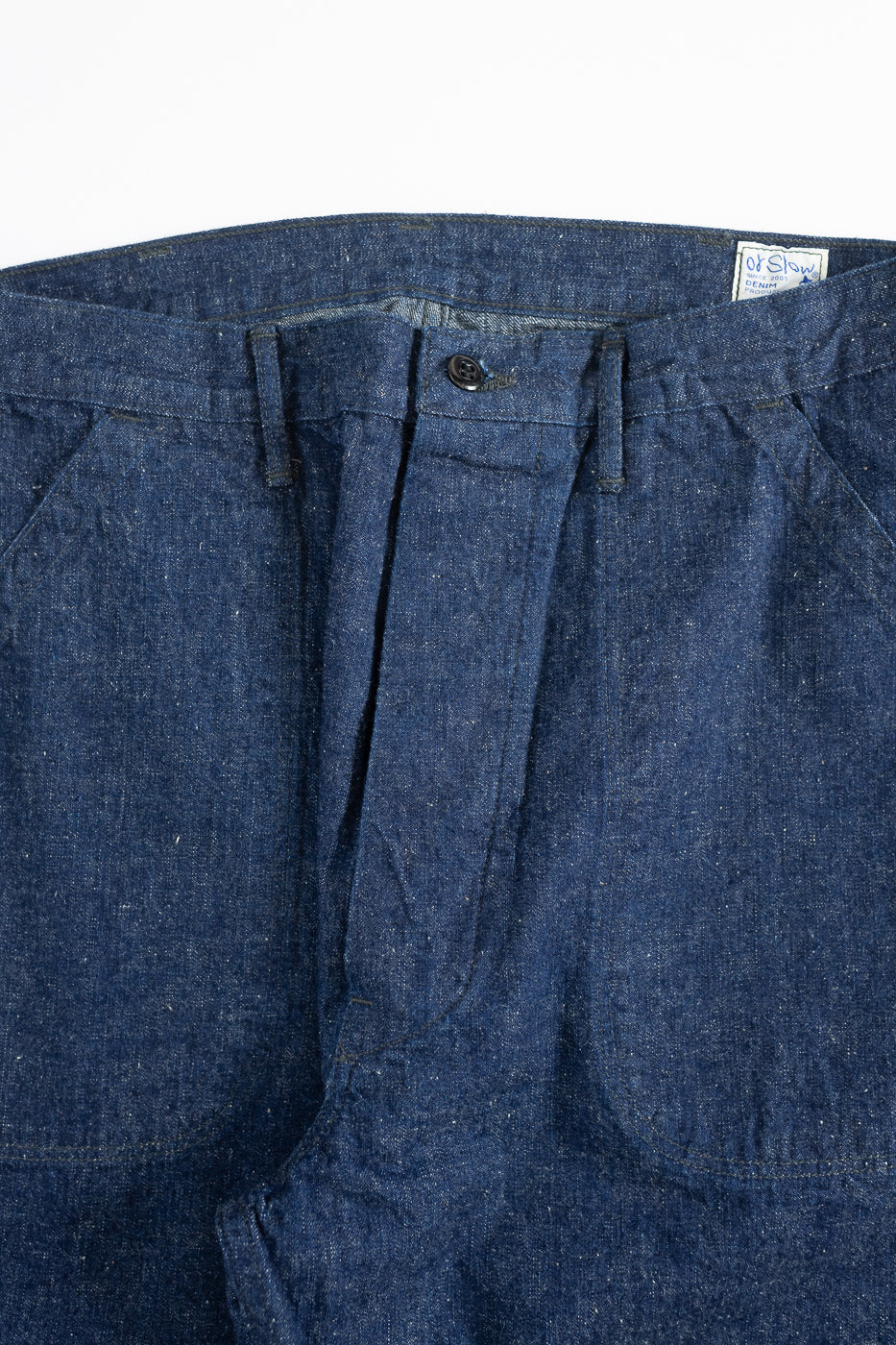 01-5130-81 - US Navy Denim Selvedge Utility Pants - Indigo OW
