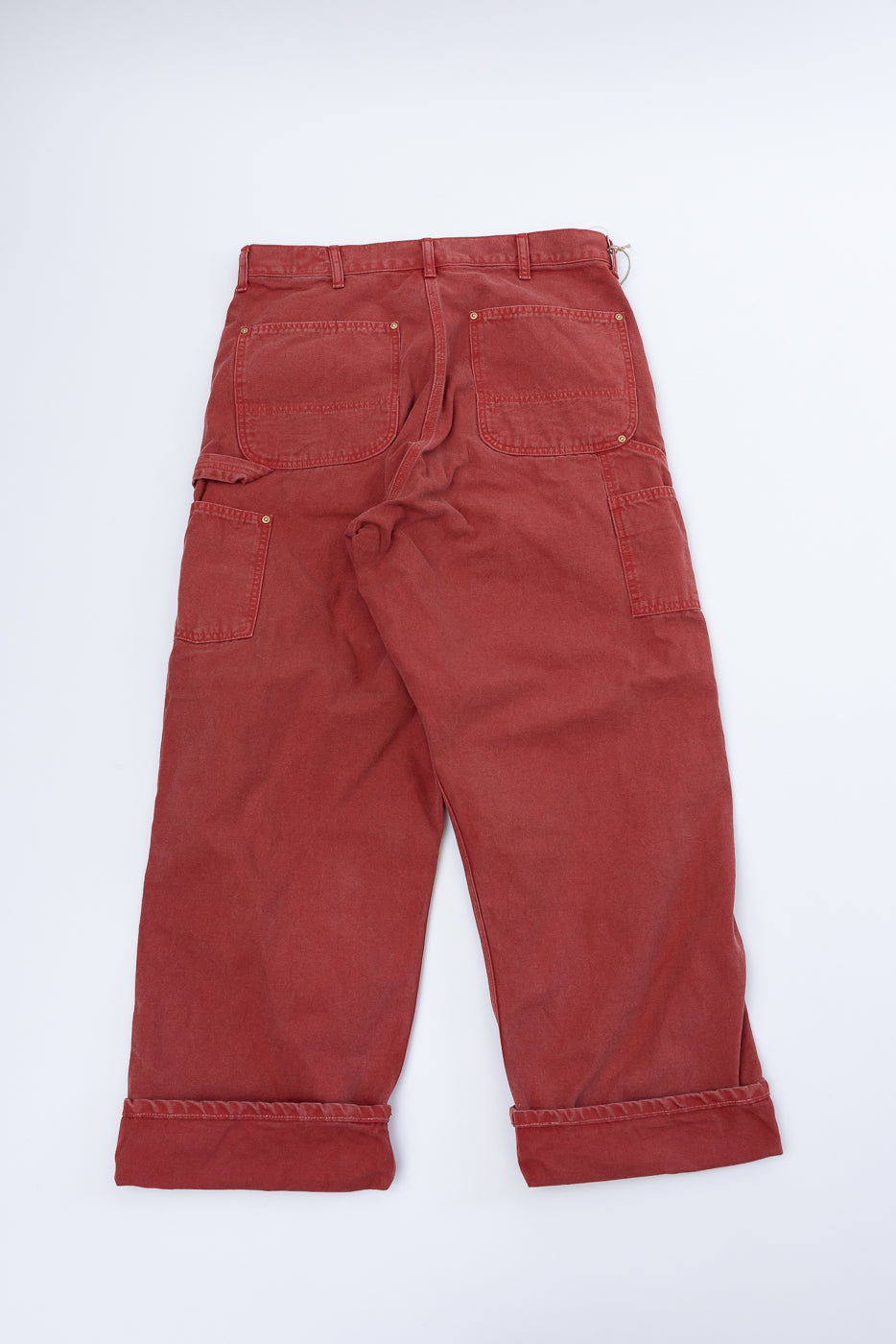01-5328-25S - Dad's Fit Painter's Pants Canvas - Red | Dant