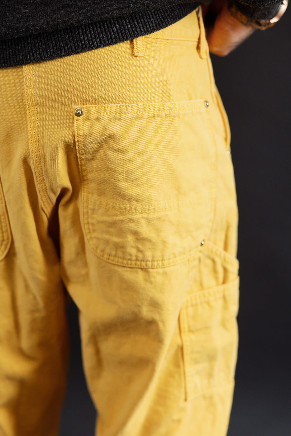 01-5328-46S - Dad's Fit Painter's Pants Canvas - Yellow
