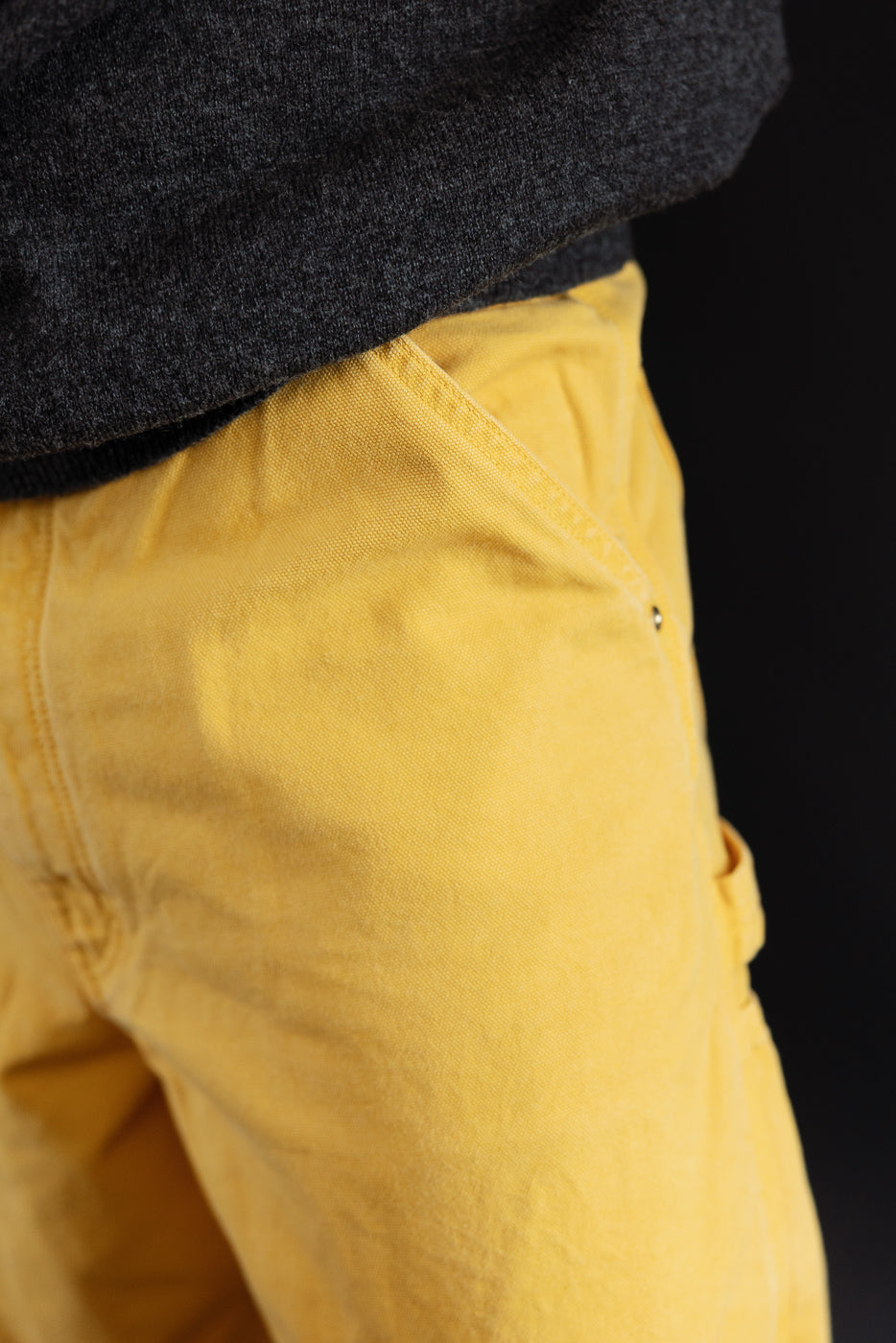 01-5328-46S - Dad's Fit Painter's Pants Canvas - Yellow