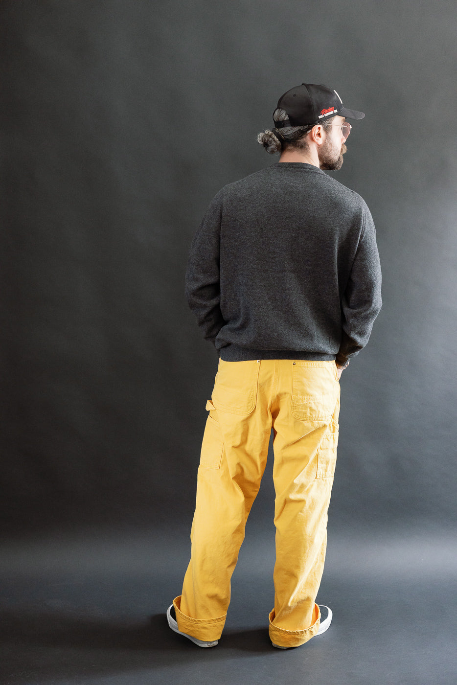 01-5328-46S - Dad's Fit Painter's Pants Canvas - Yellow | Dant