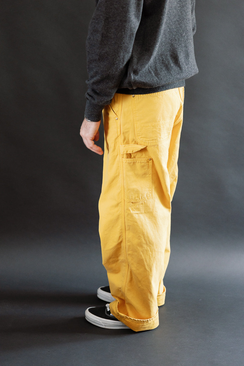 01-5328-46S - Dad's Fit Painter's Pants Canvas - Yellow | Dant