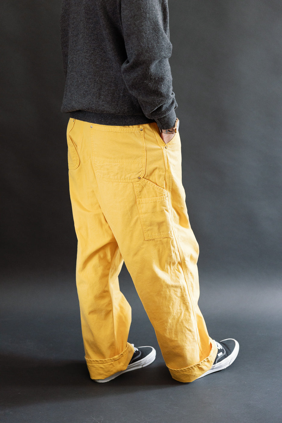 01-5328-46S - Dad's Fit Painter's Pants Canvas - Yellow