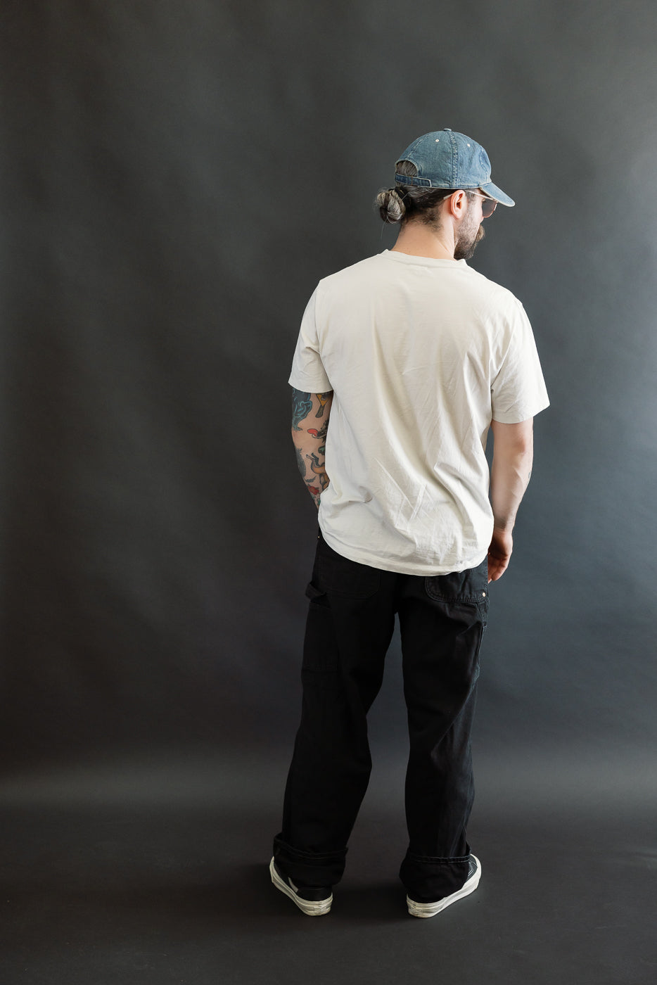 01-5328-61S - Dad's Fit Painter's Pants Canvas - Black
