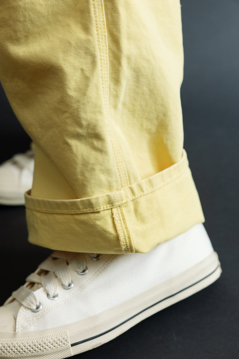 01-5328-68SK - Dad's Fit Painter's Pants Canvas - Egg