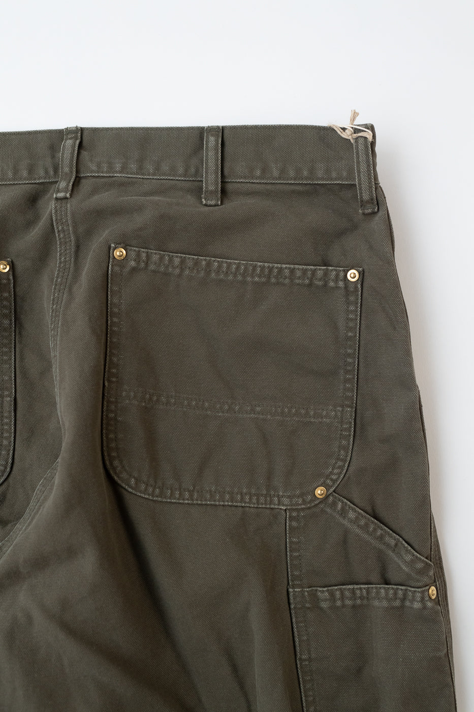 01-5328-76- Dad's Fit Painter's Pants Canvas - Army Green