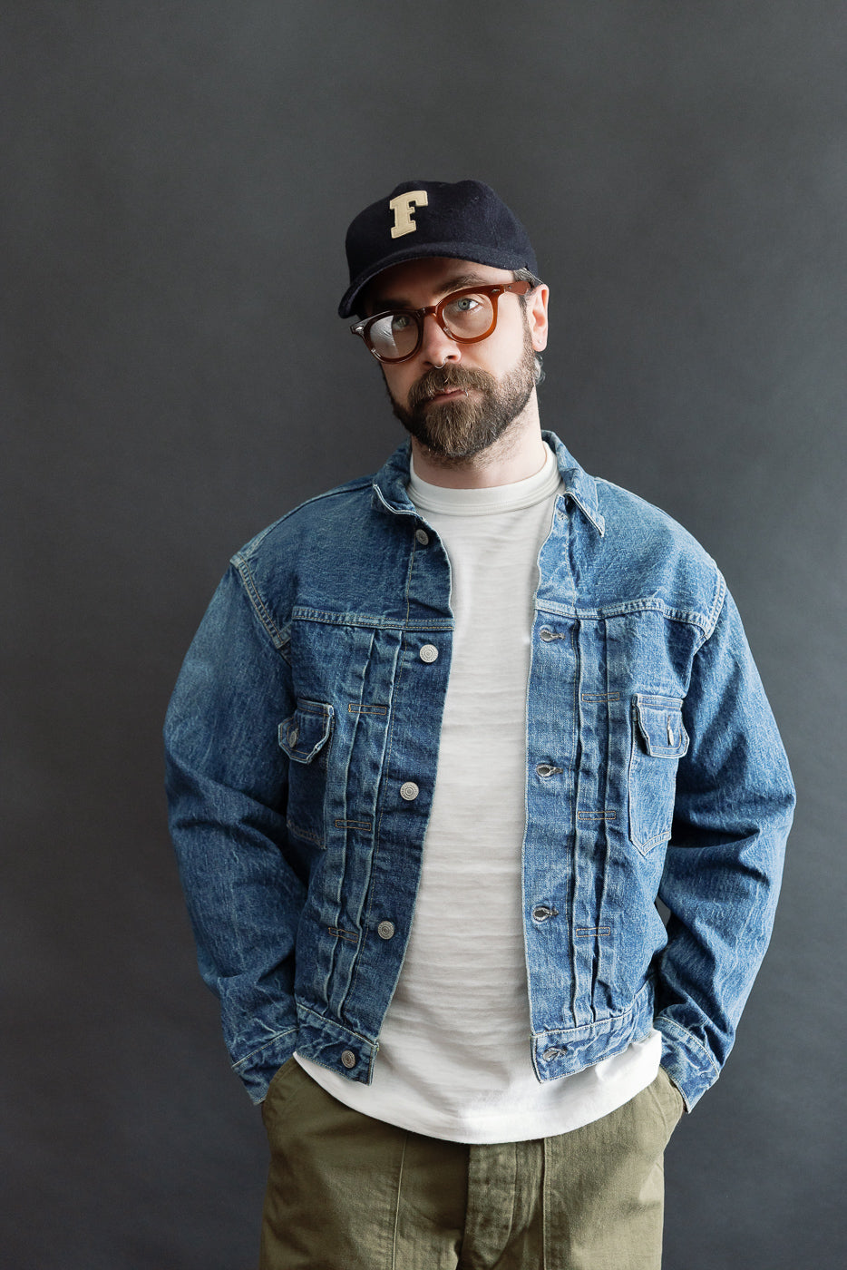 01-6002-84 - 1950s Type II Denim Jacket - Two Year Wash | Dant