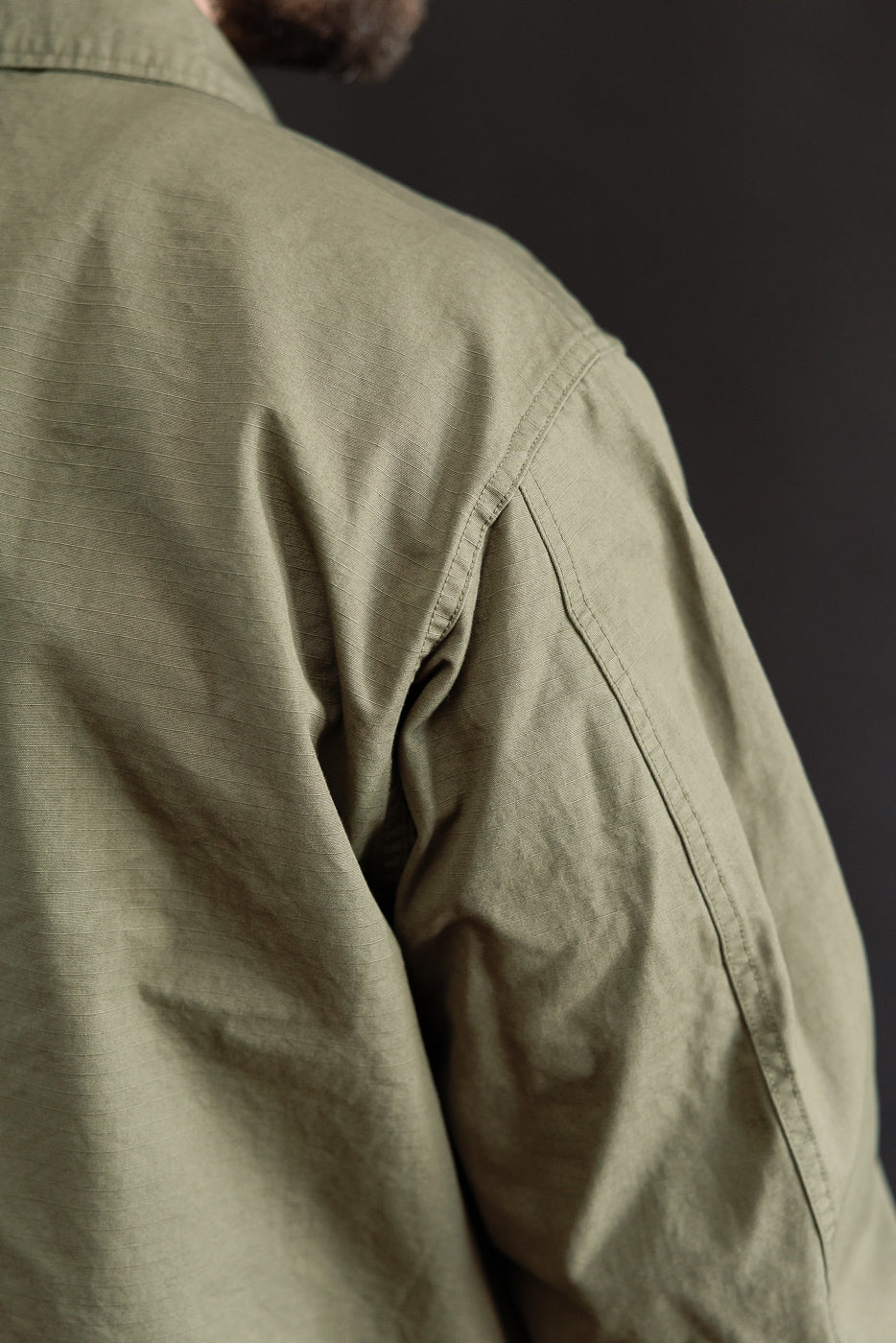 01-6010-76 - Tropical Jacket Ripstop - Army Green