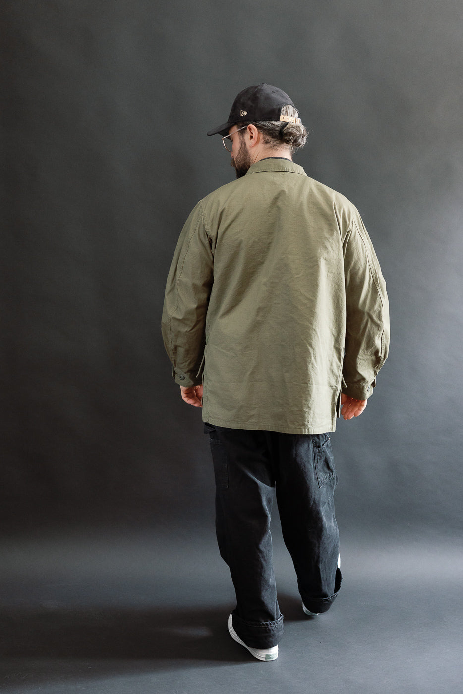 01-6010-76 - Tropical Jacket Ripstop - Army Green