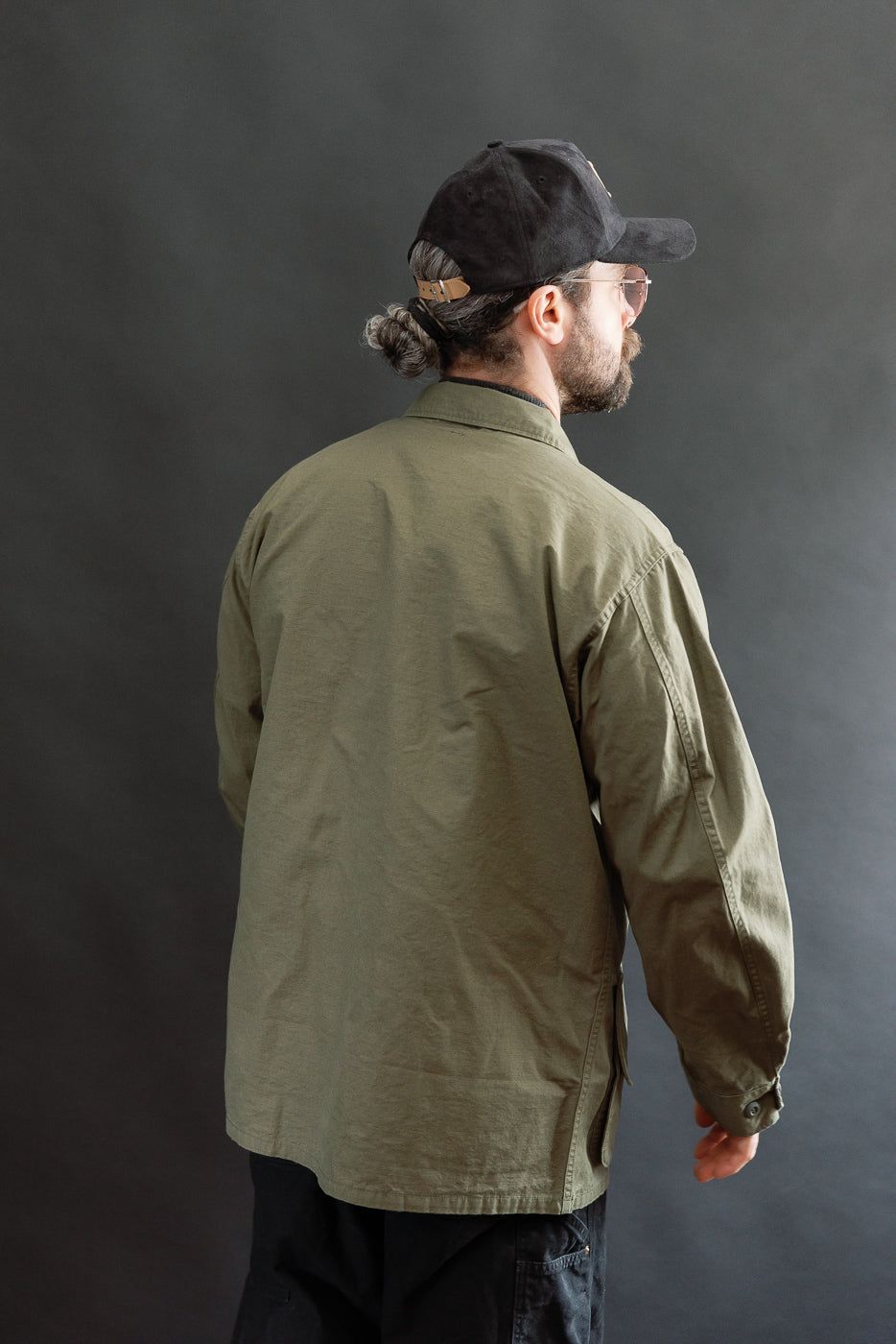 01-6010-76 - Tropical Jacket Ripstop - Army Green | Dant