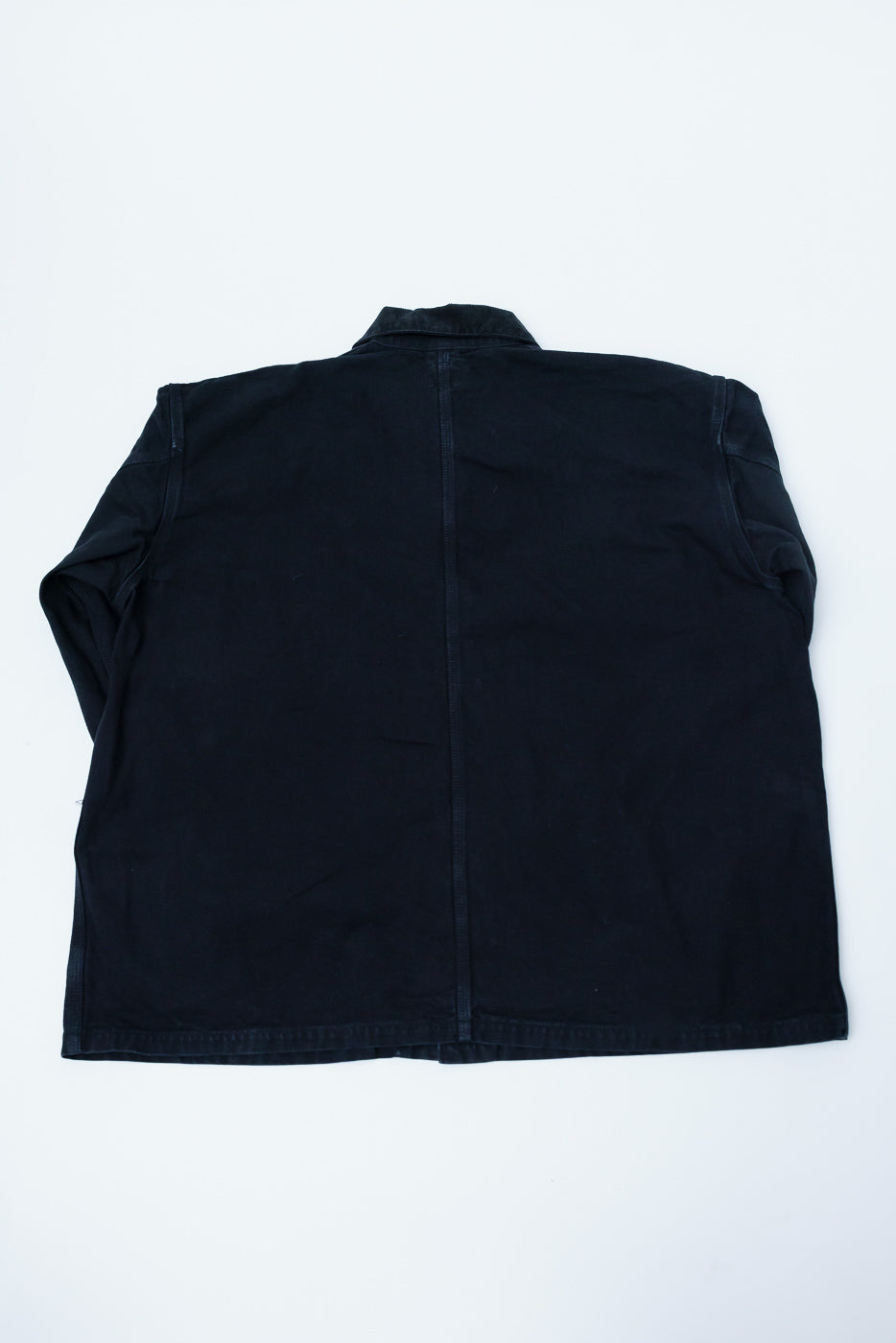 01-6034-61S - Relaxed Fit Coverall Jacket - Black | Dant