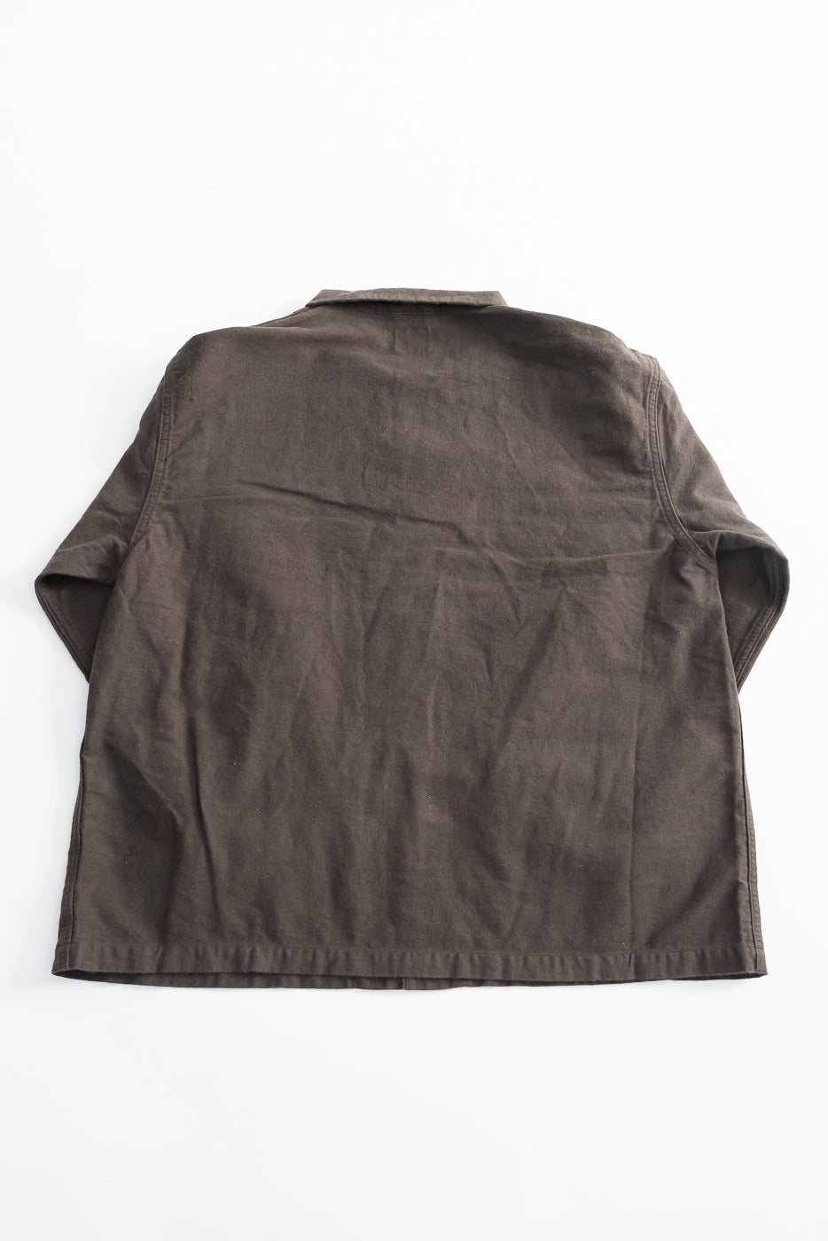 01-6061-60K - Moleskin Simple Work Jacket - Charcoal | Dant