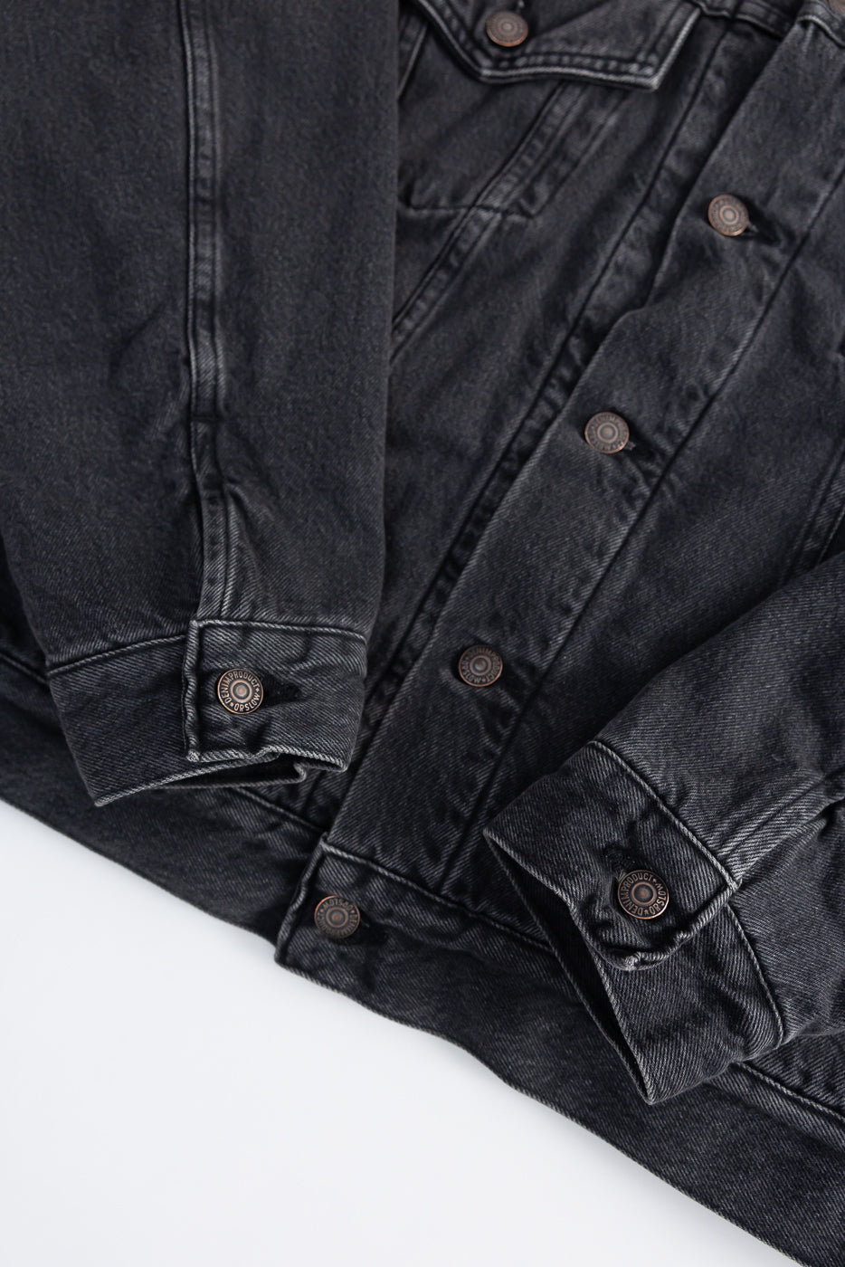 01-6105-D61SK - Organic Cotton Flannel Check Lining Type 3 Denim