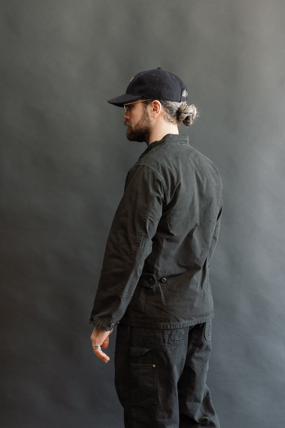 01-6110-61S - Ripstop BDU Jacket - Black Stone | Dant