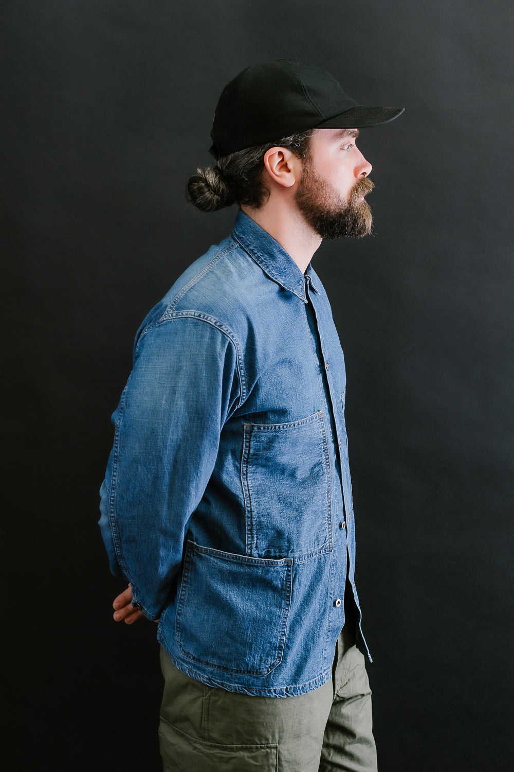 01-6120-95 - Utility Coverall - Used-Wash Denim