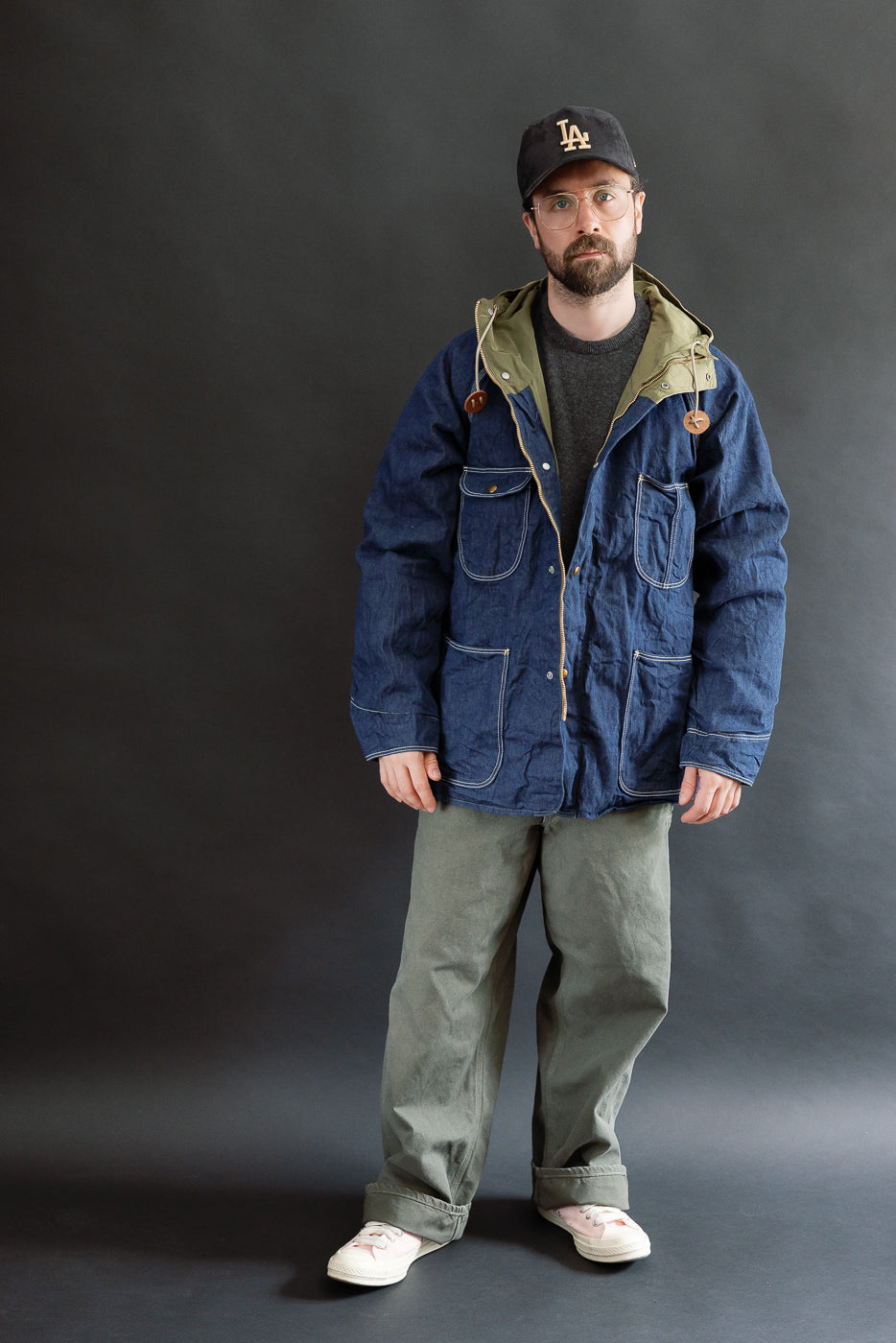 01-6143-81 - 60/40 Hooded Coverall - One Wash