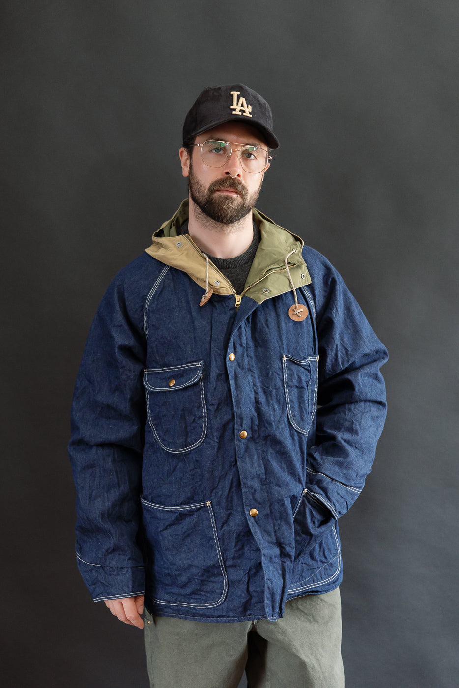 01-6143-81 - 60/40 Hooded Coverall - One Wash