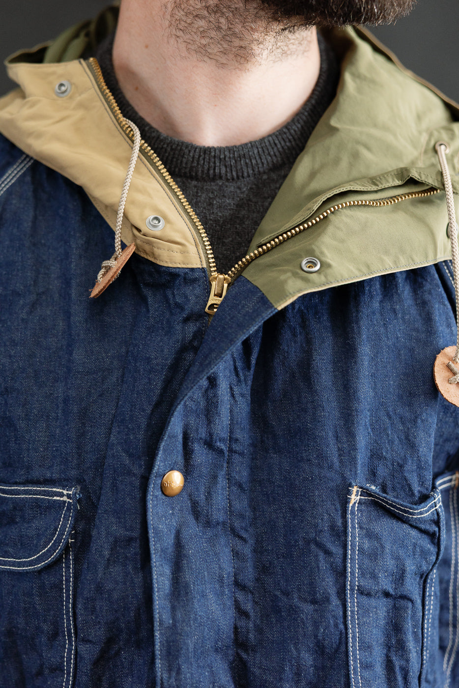 01-6143-81 - 60/40 Hooded Coverall - One Wash | Dant