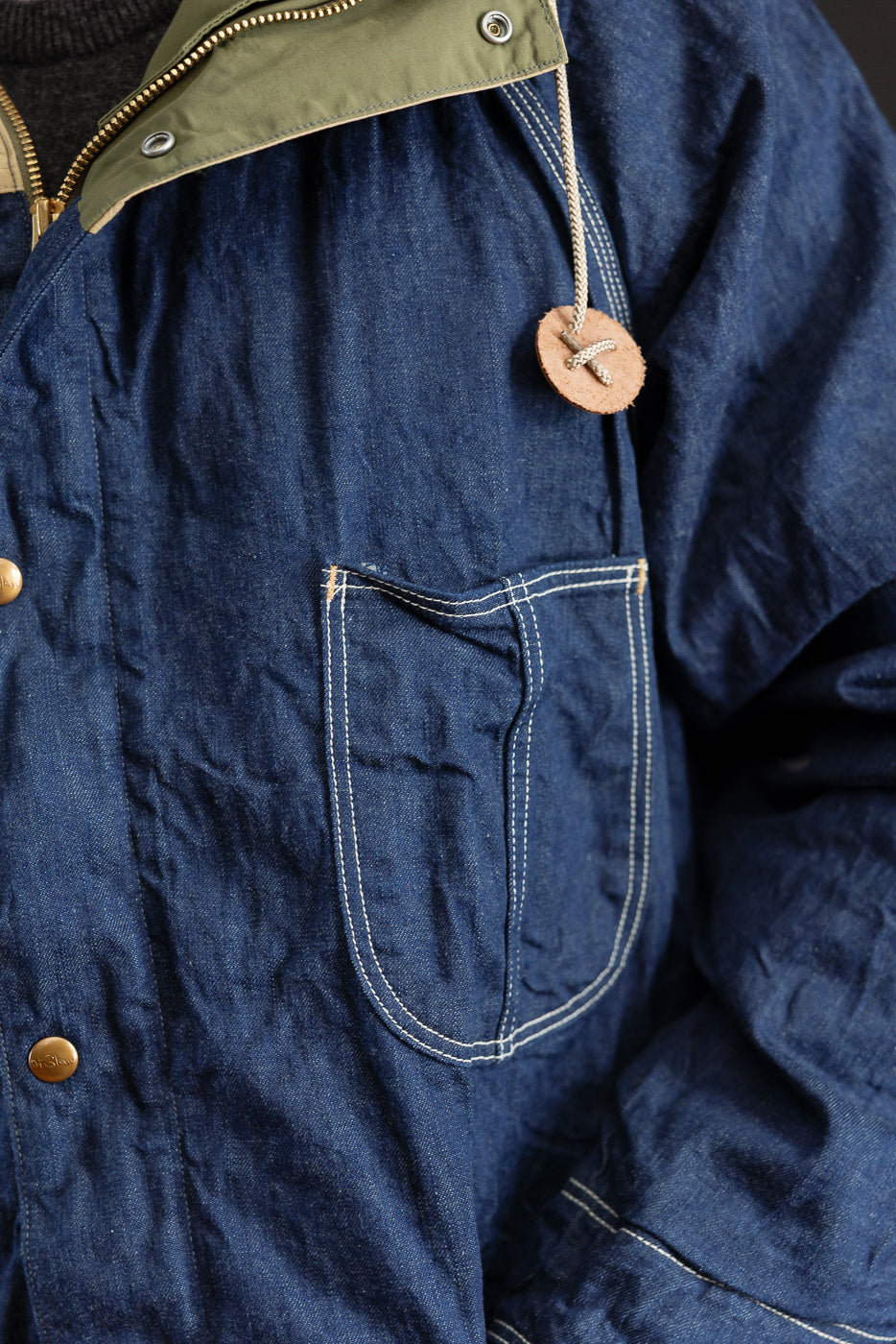 01-6143-81 - 60/40 Hooded Coverall - One Wash