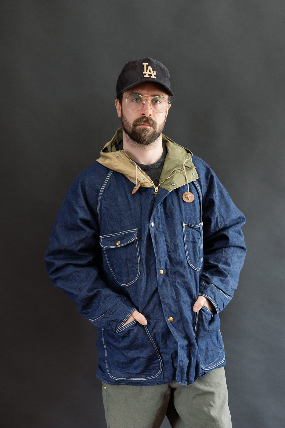 01-6143-81 - 60/40 Hooded Coverall - One Wash