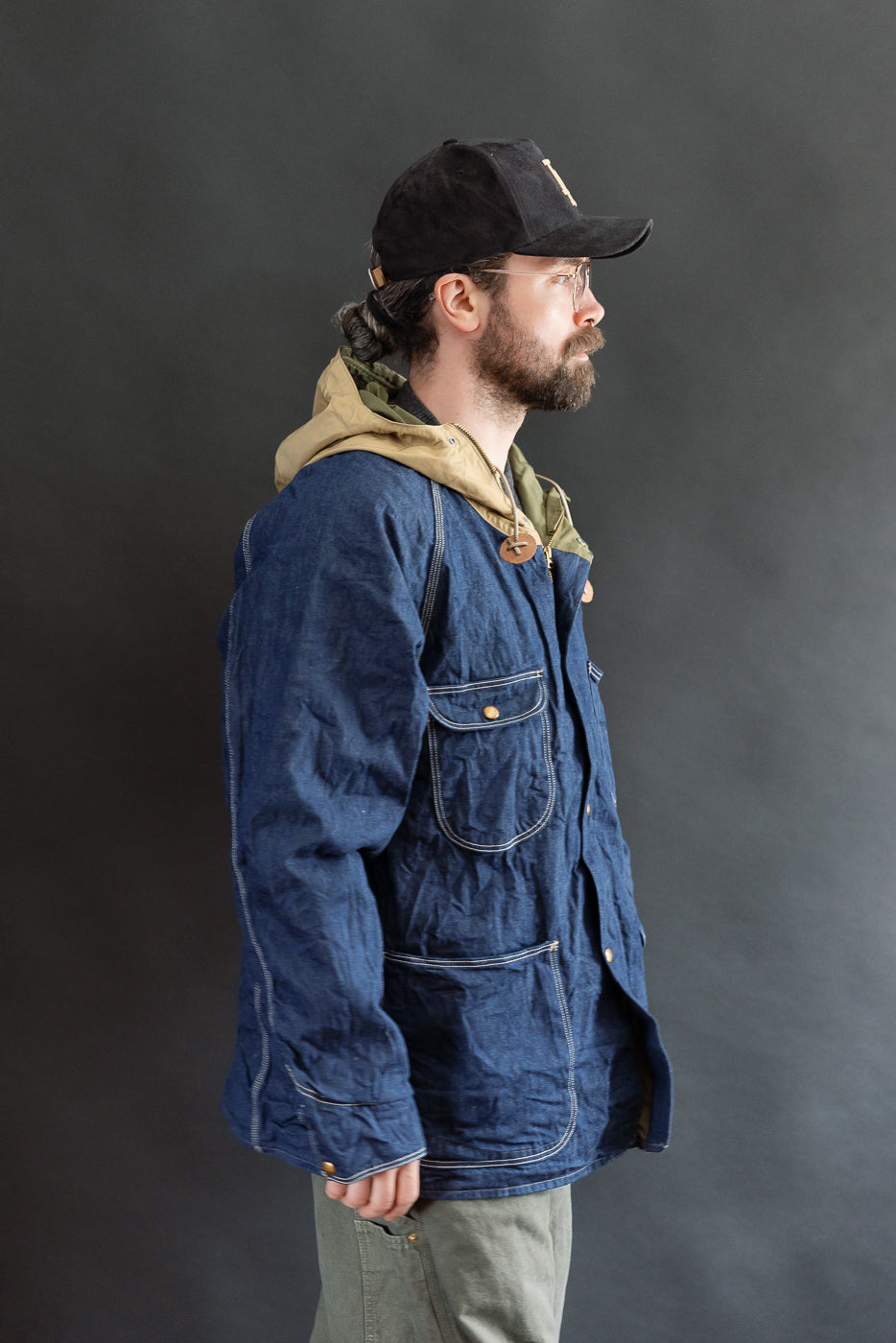 01-6143-81 - 60/40 Hooded Coverall - One Wash