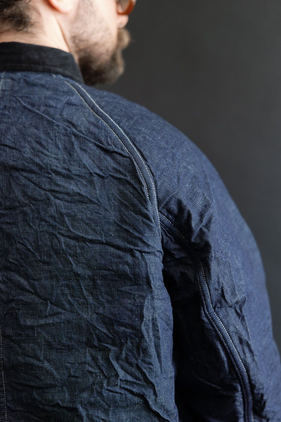 01-6144-81 - Wool Liner Relax Fit Denim Coverall - One Wash