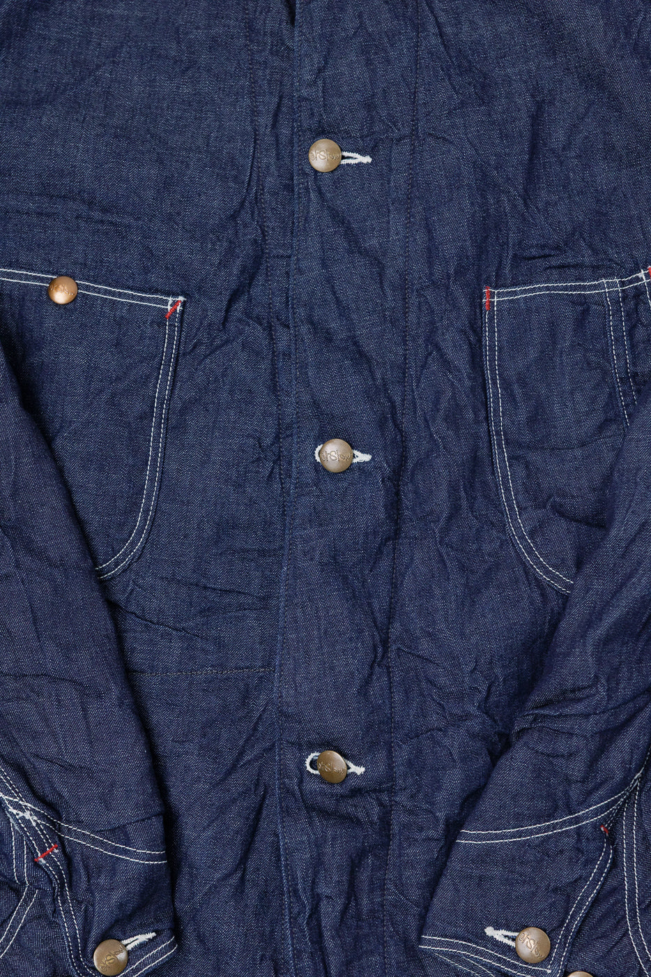 01-6144-81 - Wool Liner Relax Fit Denim Coverall - One Wash