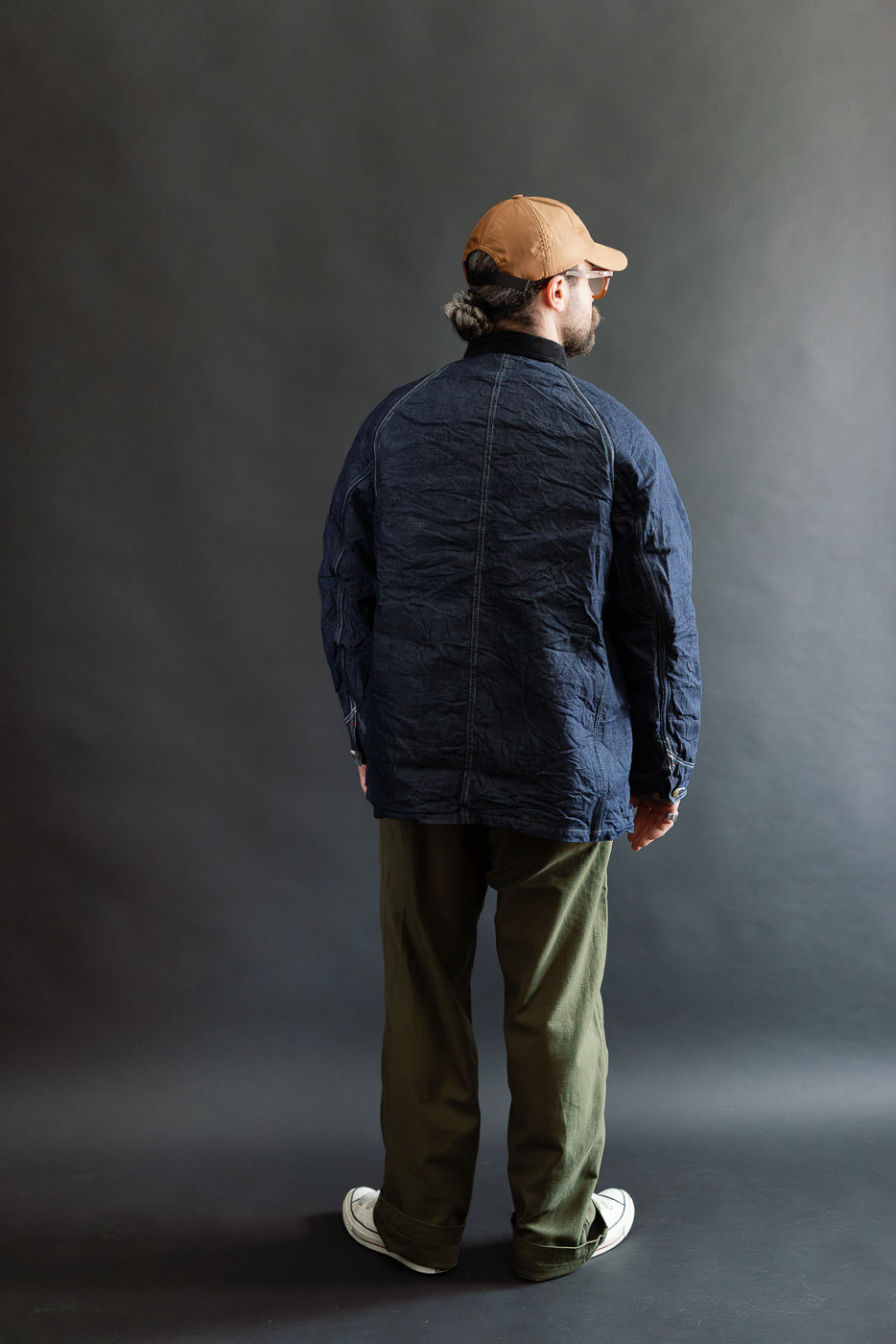 01-6144-81 - Wool Liner Relax Fit Denim Coverall - One Wash