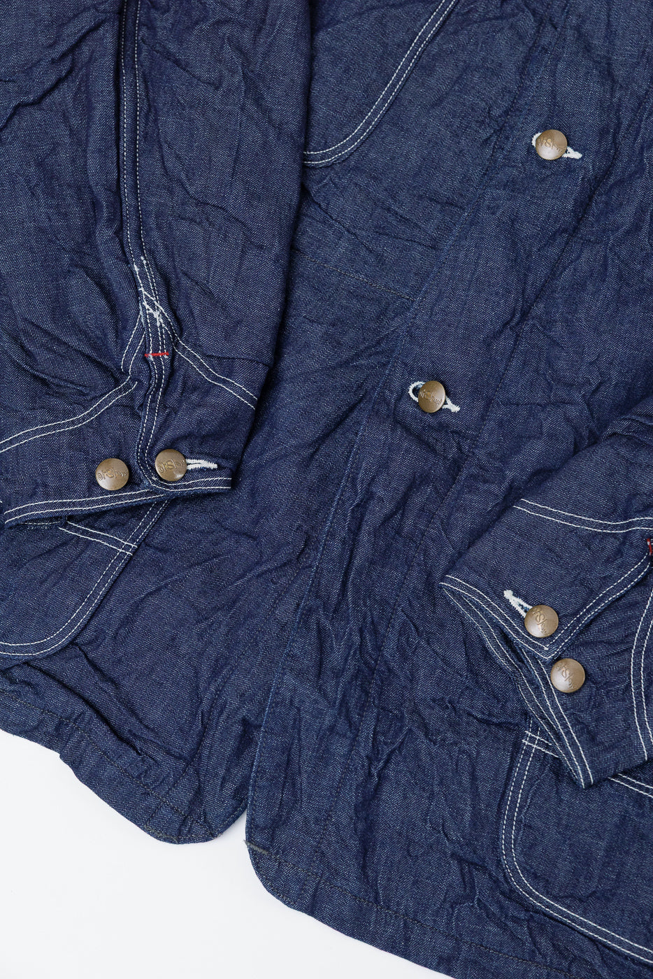 01-6144-81 - Wool Liner Relax Fit Denim Coverall - One Wash