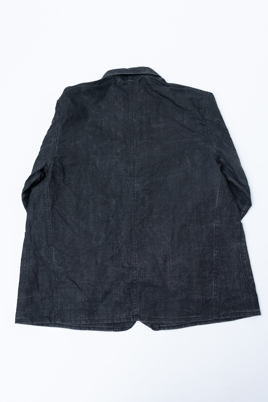 01-6250-61 - WWII 40's Sumi Coated Linen Coverall - Black | Dant