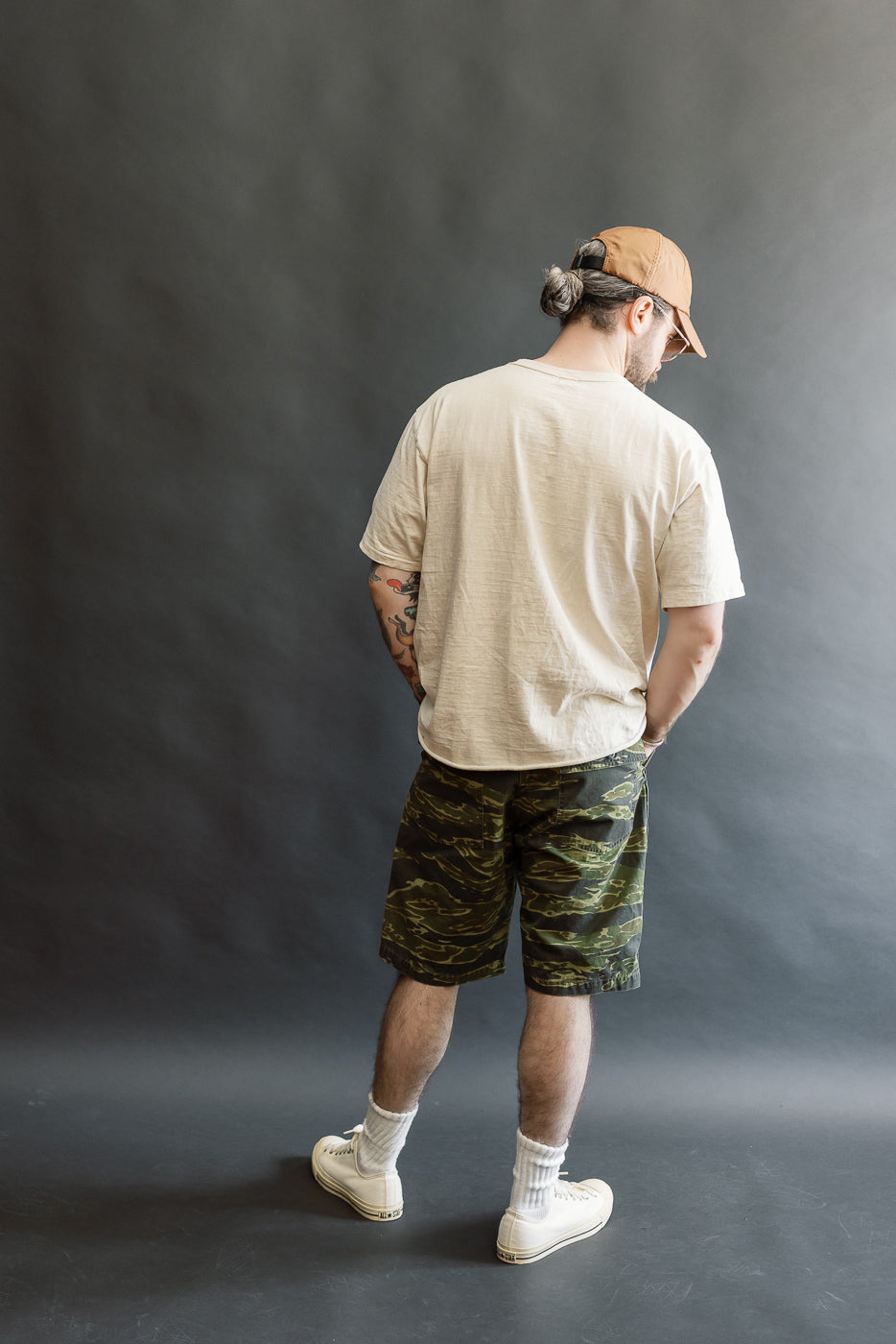 01-7002-TGC - Fatigue Ripstop Shorts - Tiger Camo | Dant