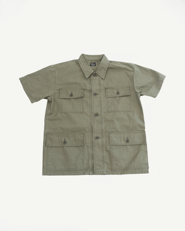 markaware UTILITY SHIRTS JACKET 1 カーキ markaware UTILITY SHIRTS