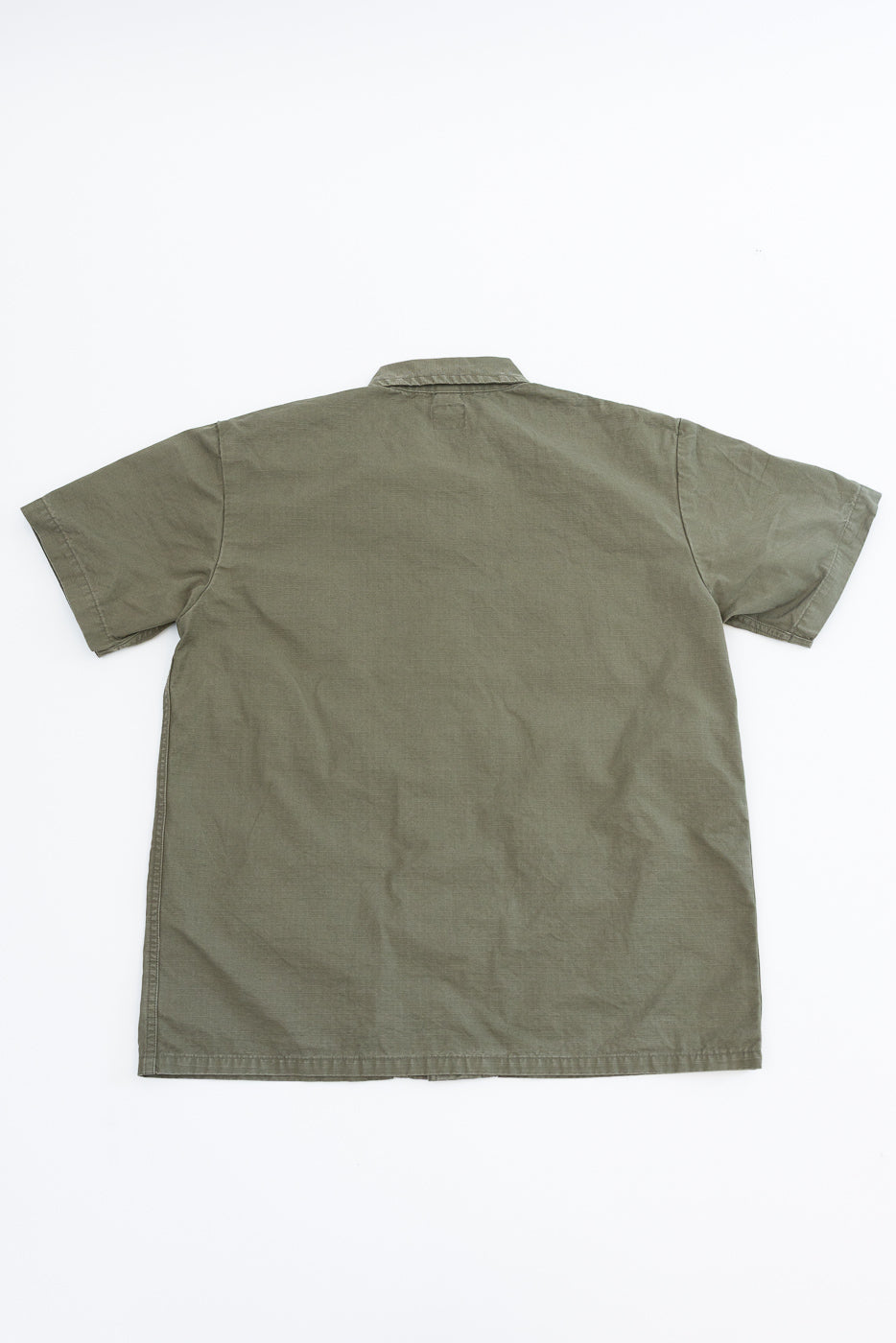 01-8046-76k - Utility Short Sleeve Work Shirt Jacket - Army Green