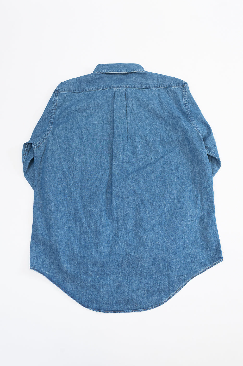 01-8112-95 - Button Down Denim Shirt - Used Wash
