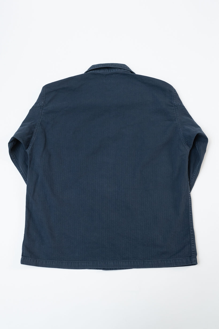 01-8346-02 - 4-Pocket Fatigue Shirt Herringbone Twill - Navy