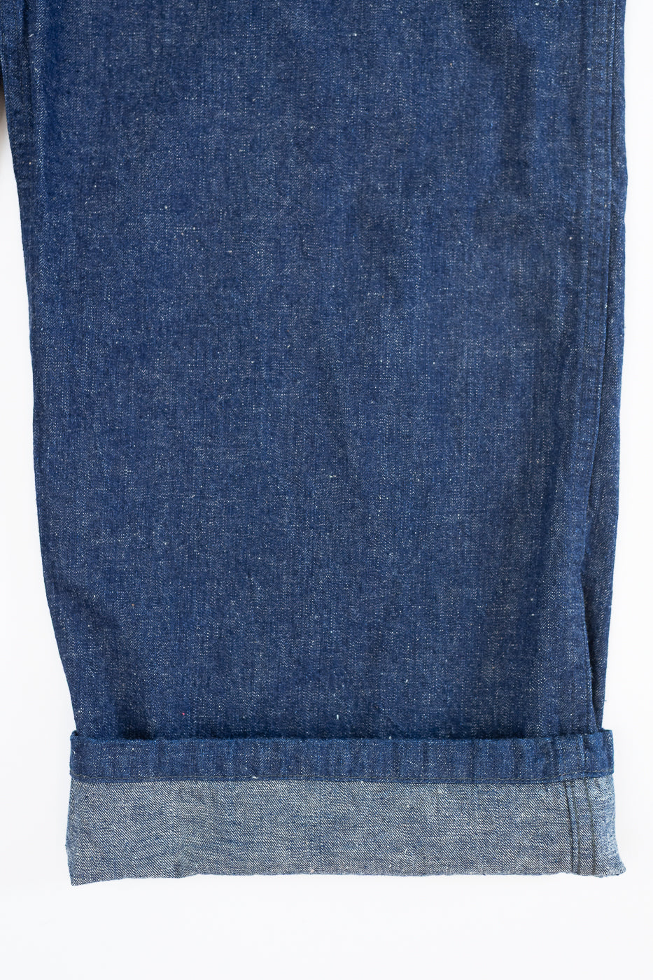01-V5130-81 - US Navy Denim Wide Fit Selvedge Utility Pants - Indigo OW