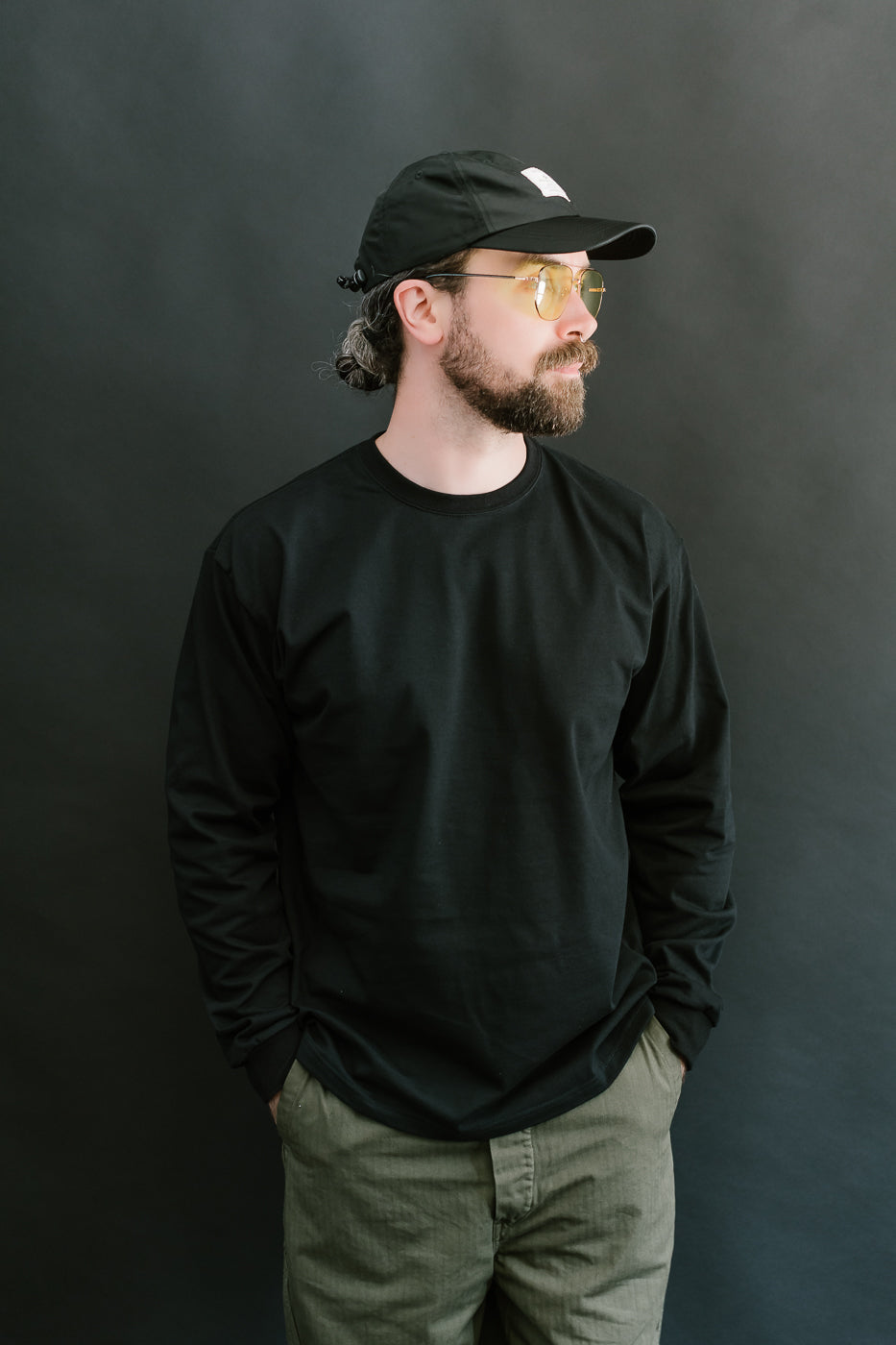 03-0013-61 - Long Sleeve T-Shirt - Black