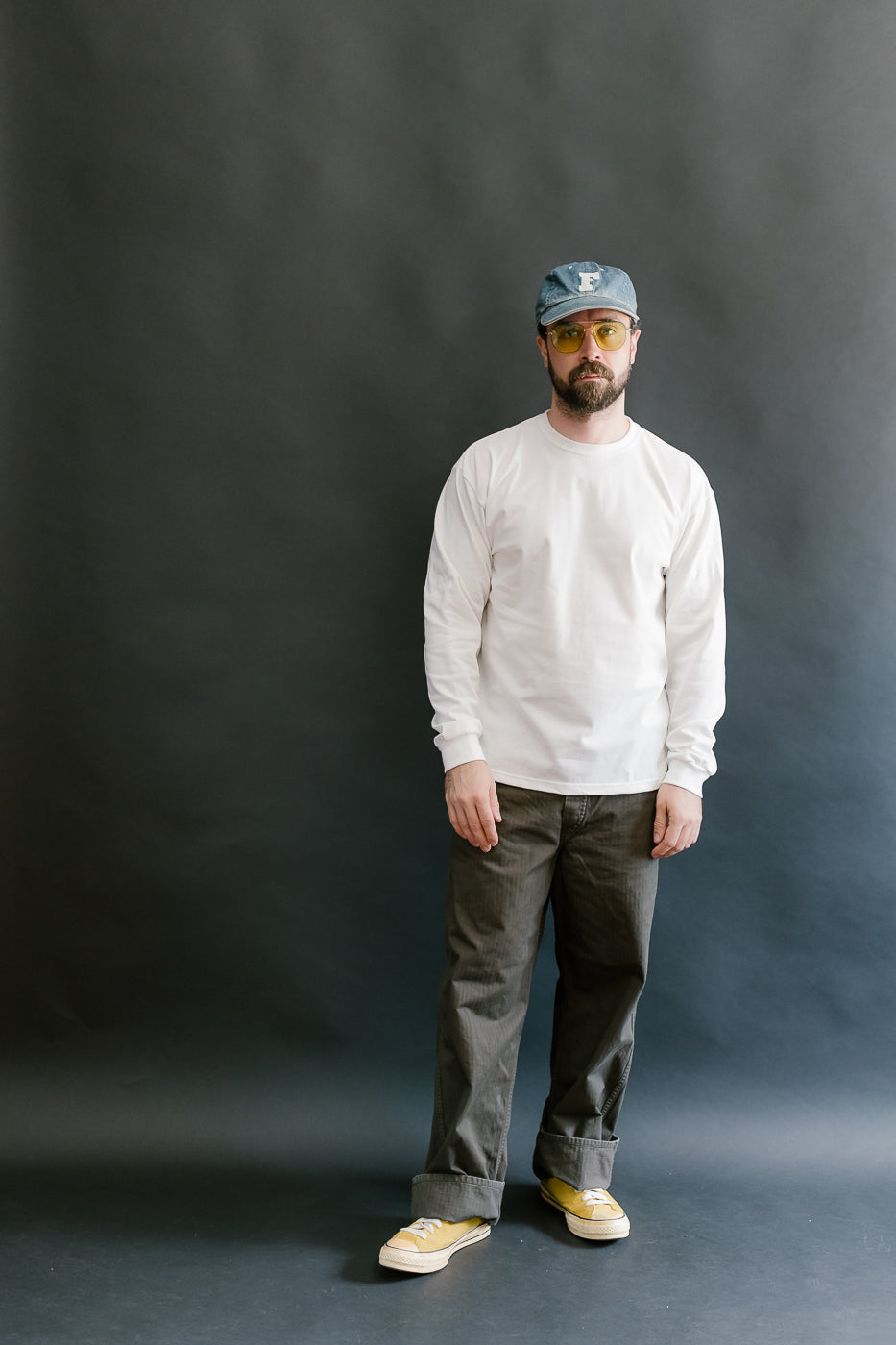 03-0013-69 - Long Sleeve T-Shirt - White