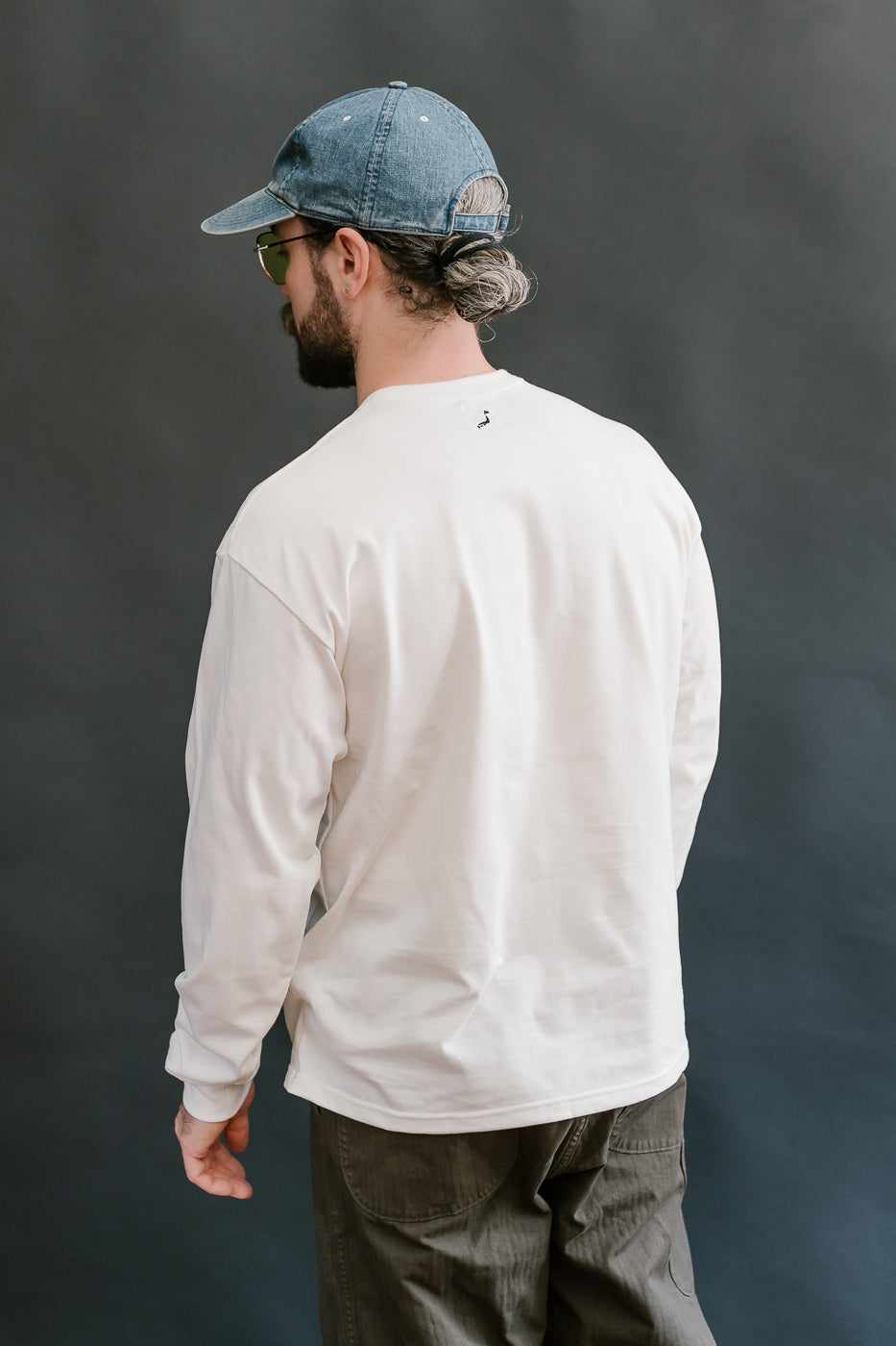 03-0013-69 - Long Sleeve T-Shirt - White