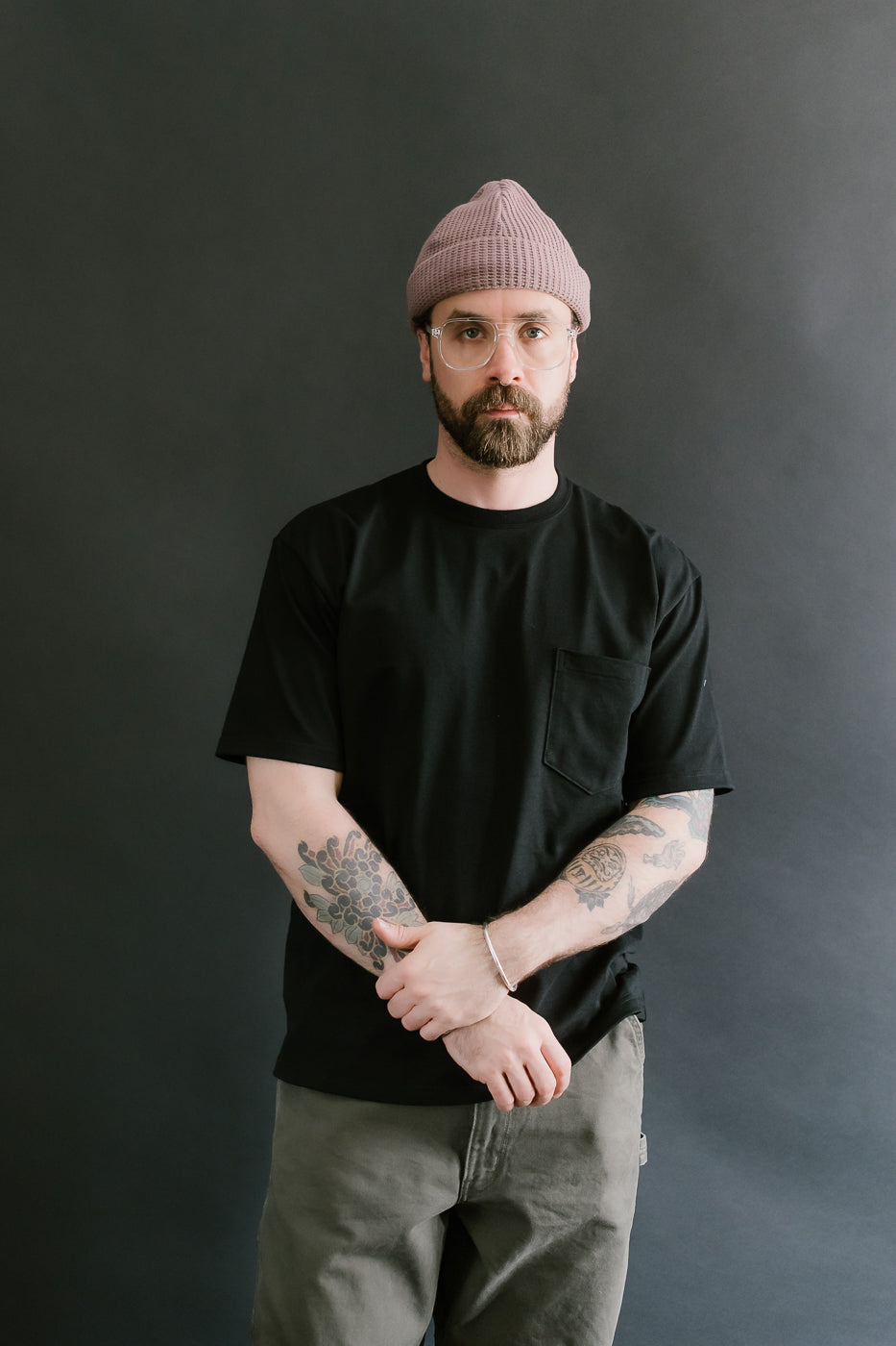 03-0017-61 - Pocket T-Shirt - Black