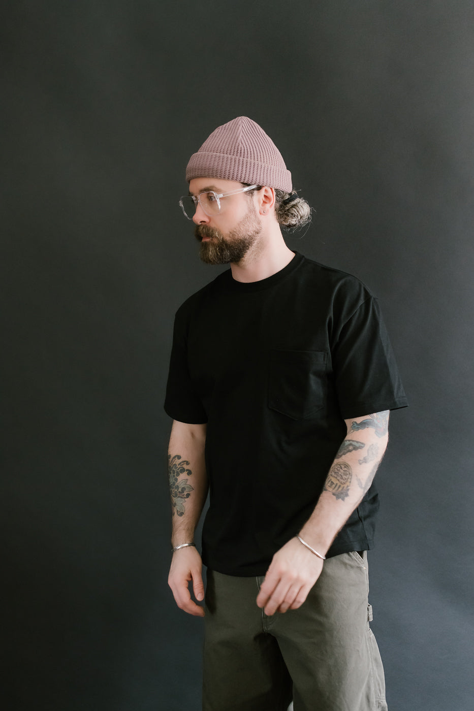03-0017-61 - Pocket T-Shirt - Black