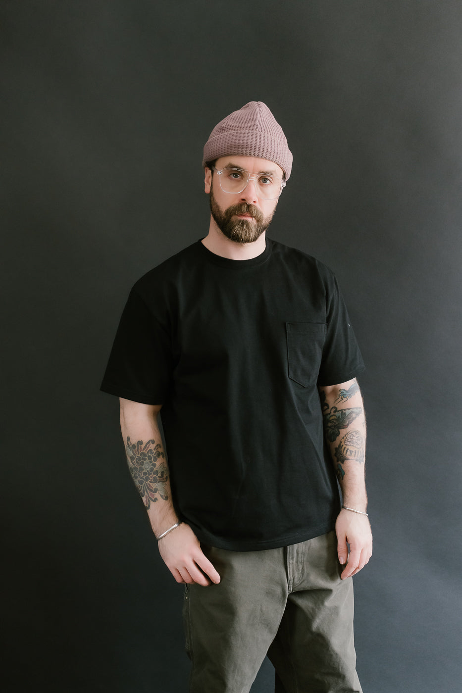 03-0017-61 - Pocket T-Shirt - Black