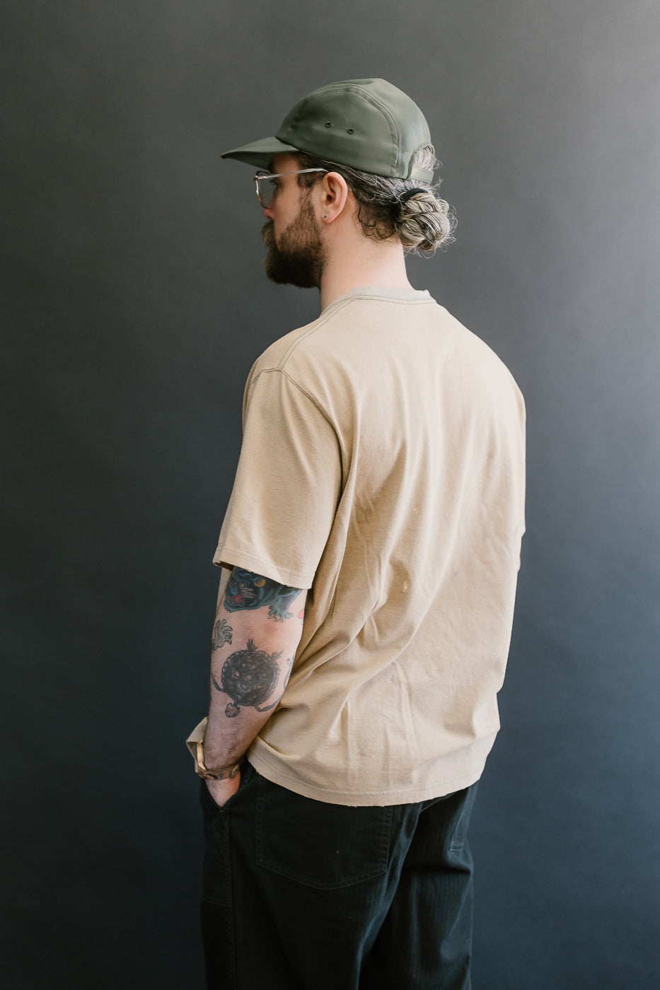 03-0118OJ-67 - JPN Print T-Shirt - Beige