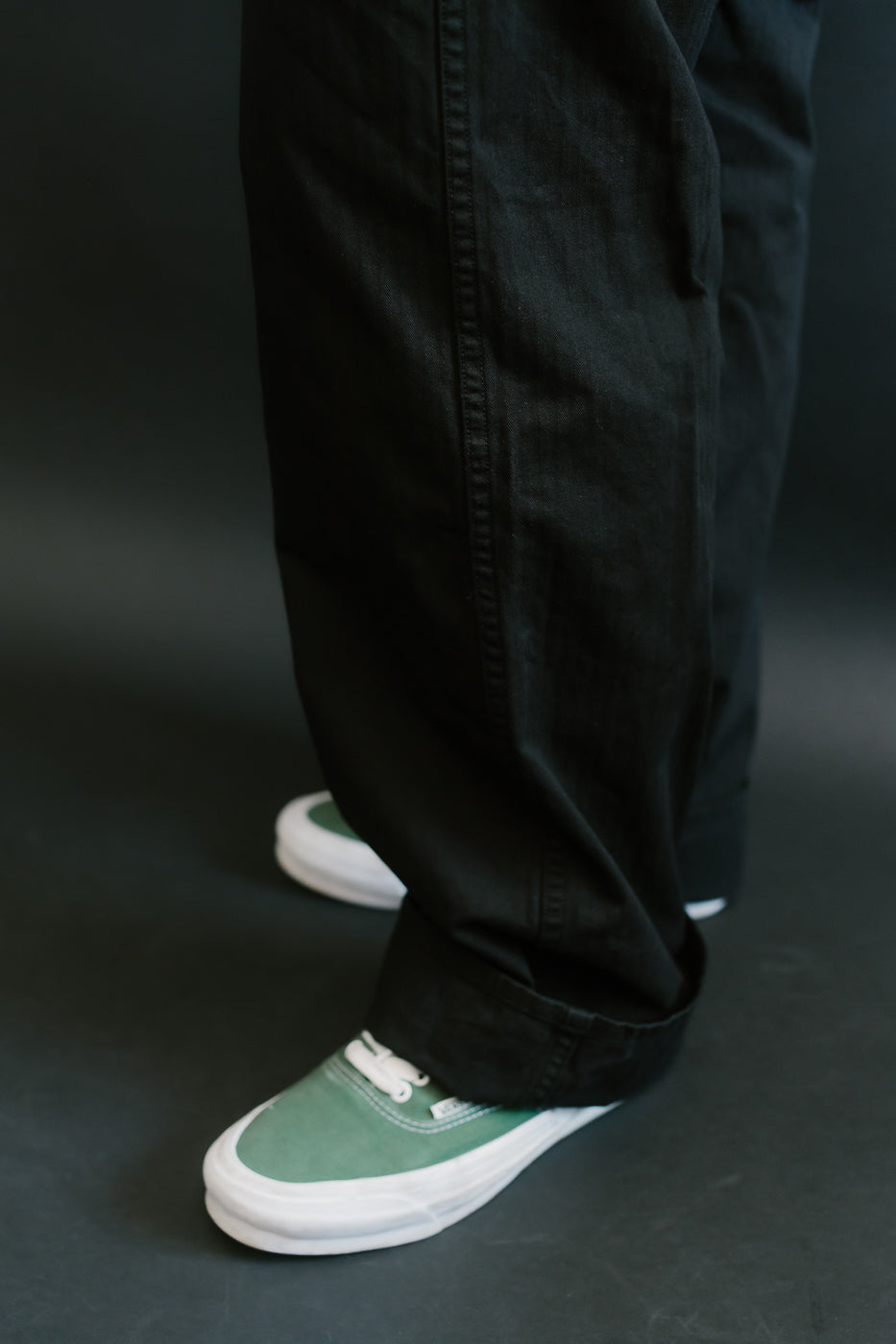 03-5011-61 - Wide French Work Pant - Black