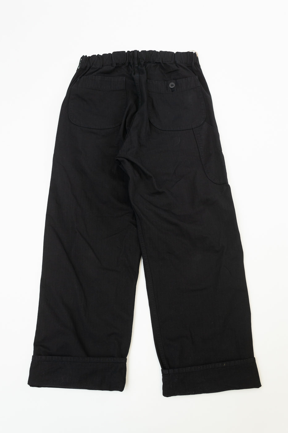 03-5011-61 - Wide French Work Pant - Black