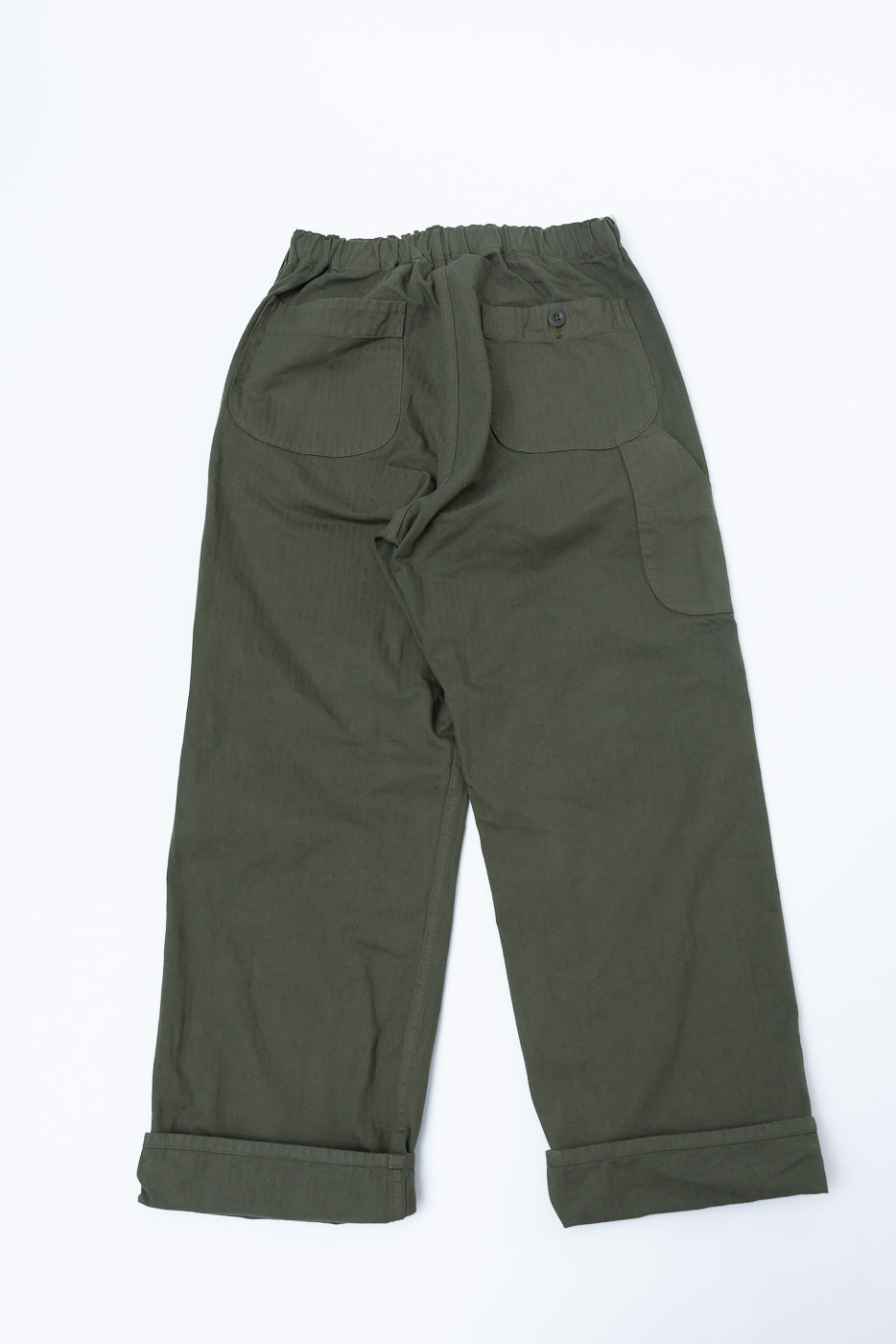03-5011-76 - Wide French Work Pant - Army Green | Dant