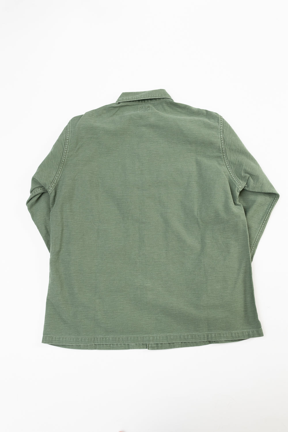 03-8045-216 - Fatigue Shirt Reverse Sateen - Vintage Washed Olive