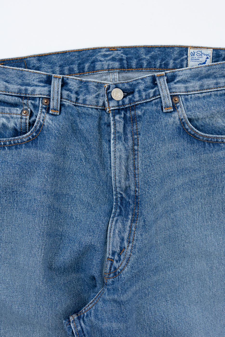 01-1010W-95 - 101 Dad's Fit Denim Jeans - Used Denim Wash