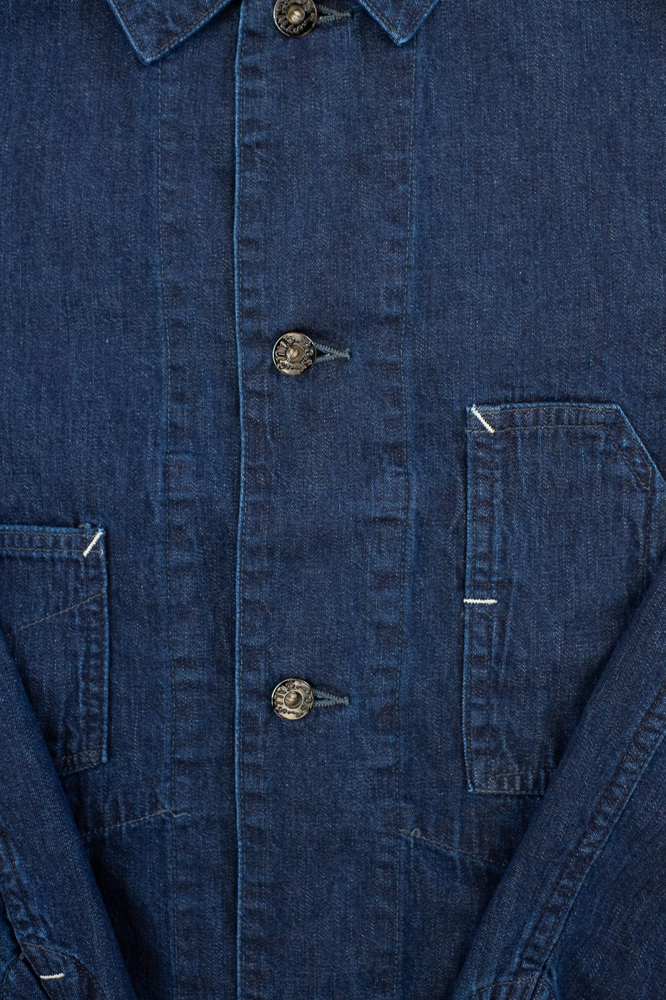 1111-8DI - De Luxe Railroader 8oz Denim - Deep Indigo Wash