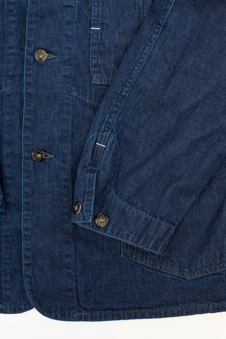 1111-8DI - De Luxe Railroader 8oz Denim - Deep Indigo Wash